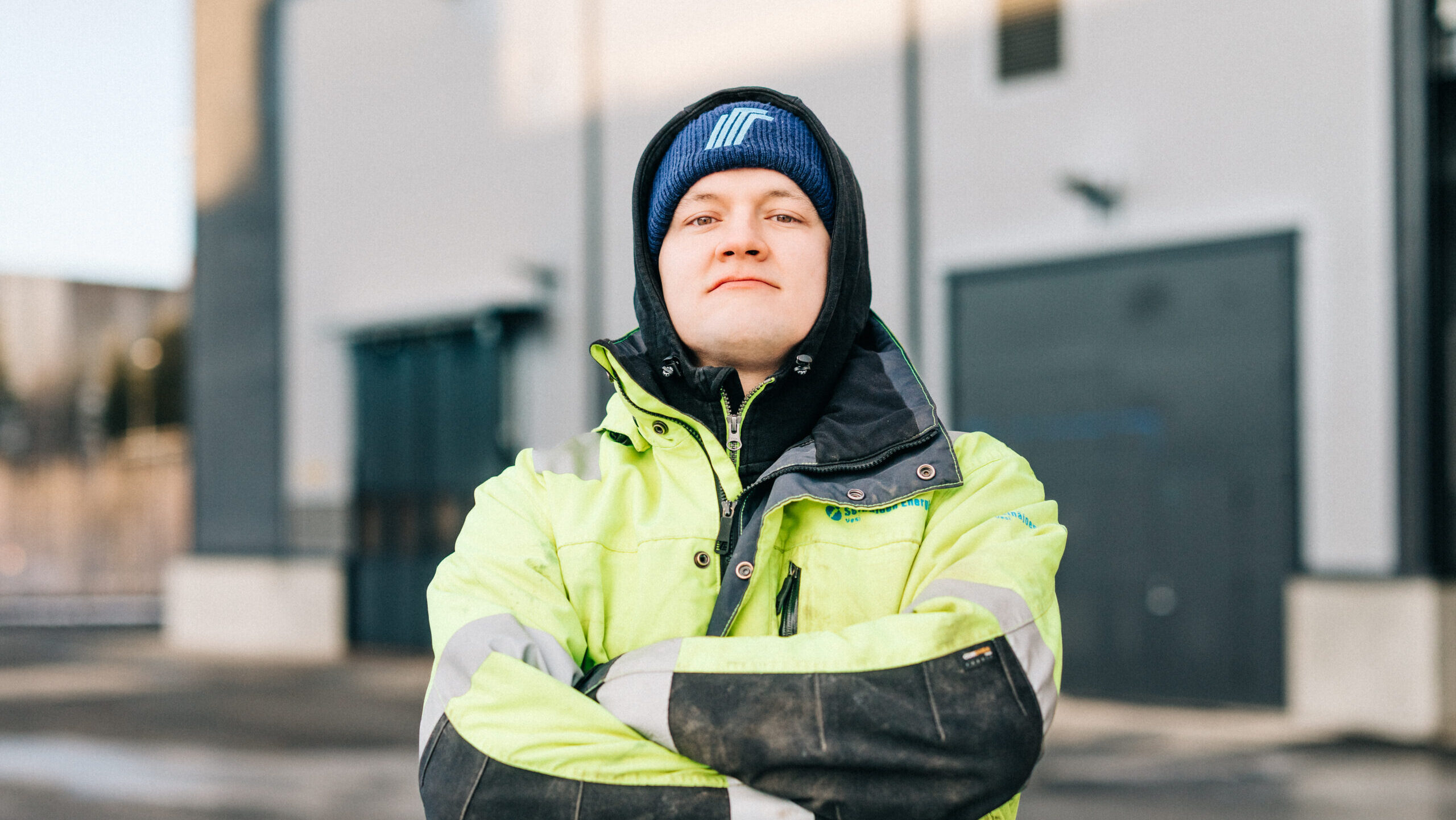 Vesihuollon työntekijä