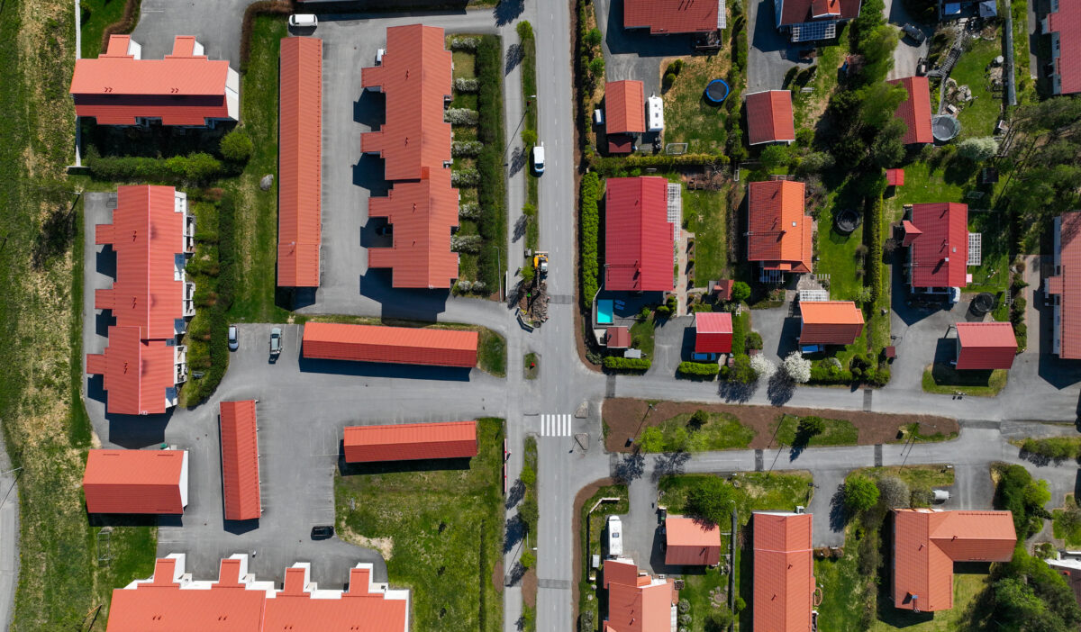 Ilmakuva kaupungilta