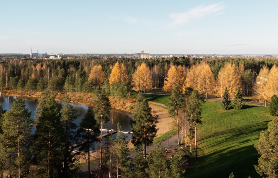 Syksyinen maisema.