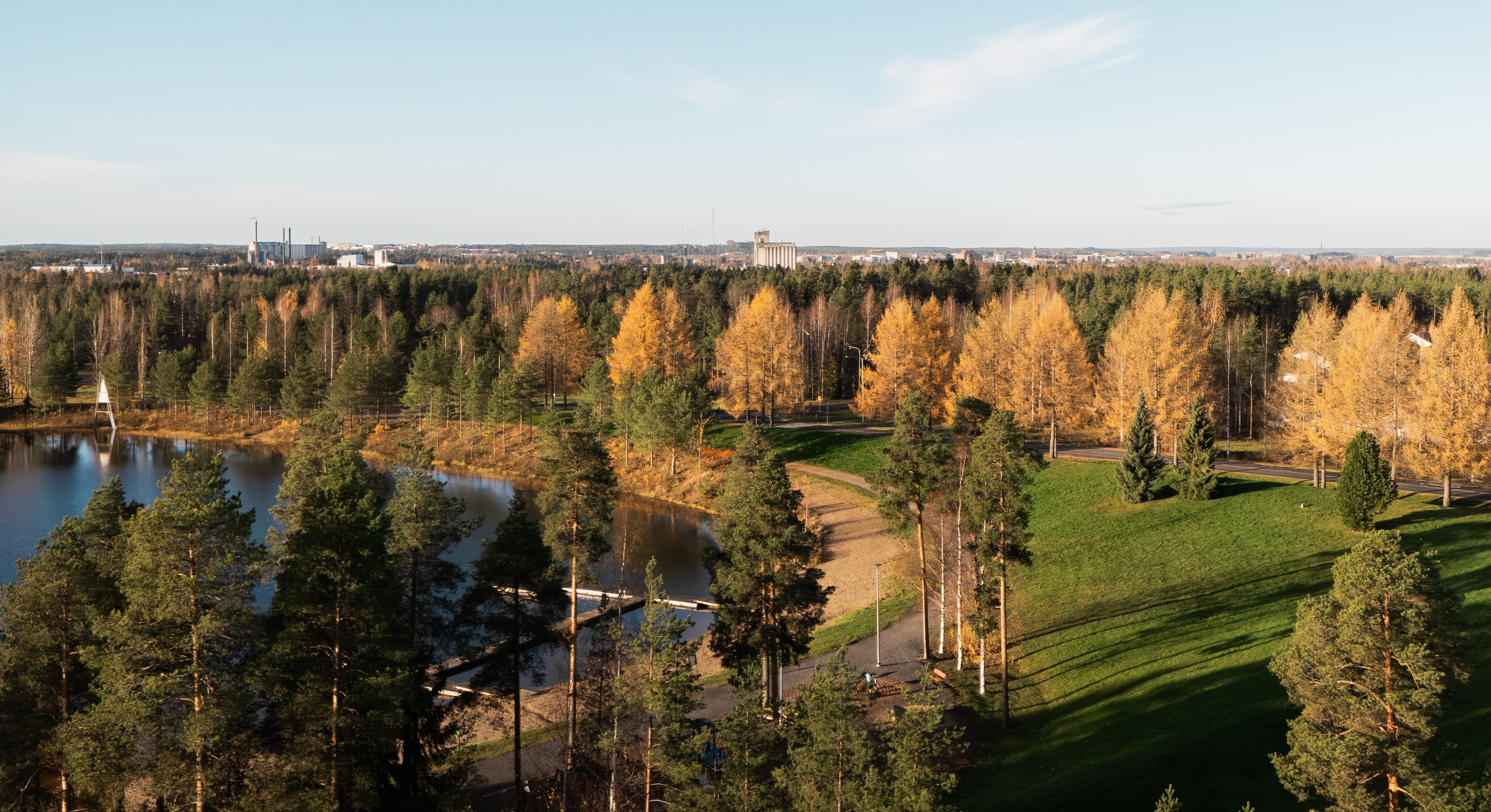 Syksyinen maisema.